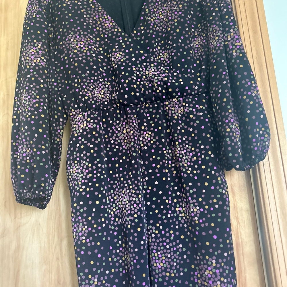 Kate Spade New York 6 Disco Dots Cropped Jumpsuit